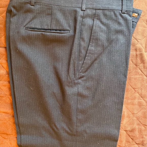 Austin Reed Custom Tailored Navy Pinstripe Men’s Suit - Picture 7 of 8